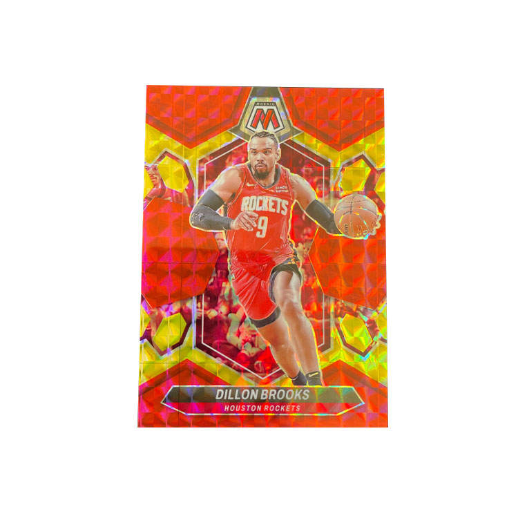PANINI Dillon Brooks 2023 24 Mosaic, Rocket, Mosaic Fold, Refractive, Basketball Card, Card Product Access Sports Cards