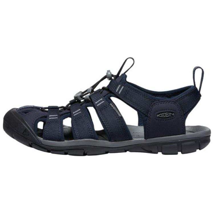 Keen Clearwater Lightweight Rebound Support Grip Waterproof Quick Dry River Trekking Shoes Men's Dark Blue