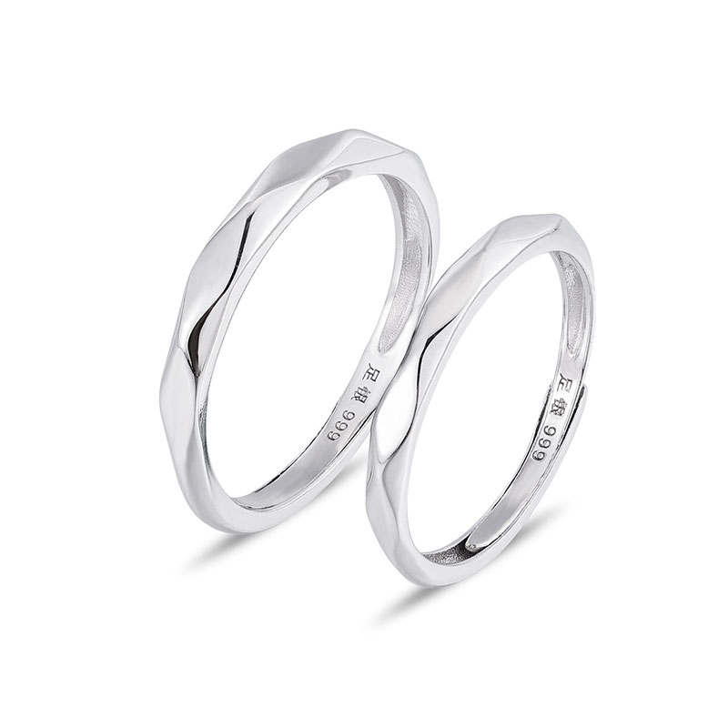 VANA VANA S999 Fine Silver Rings Unisex