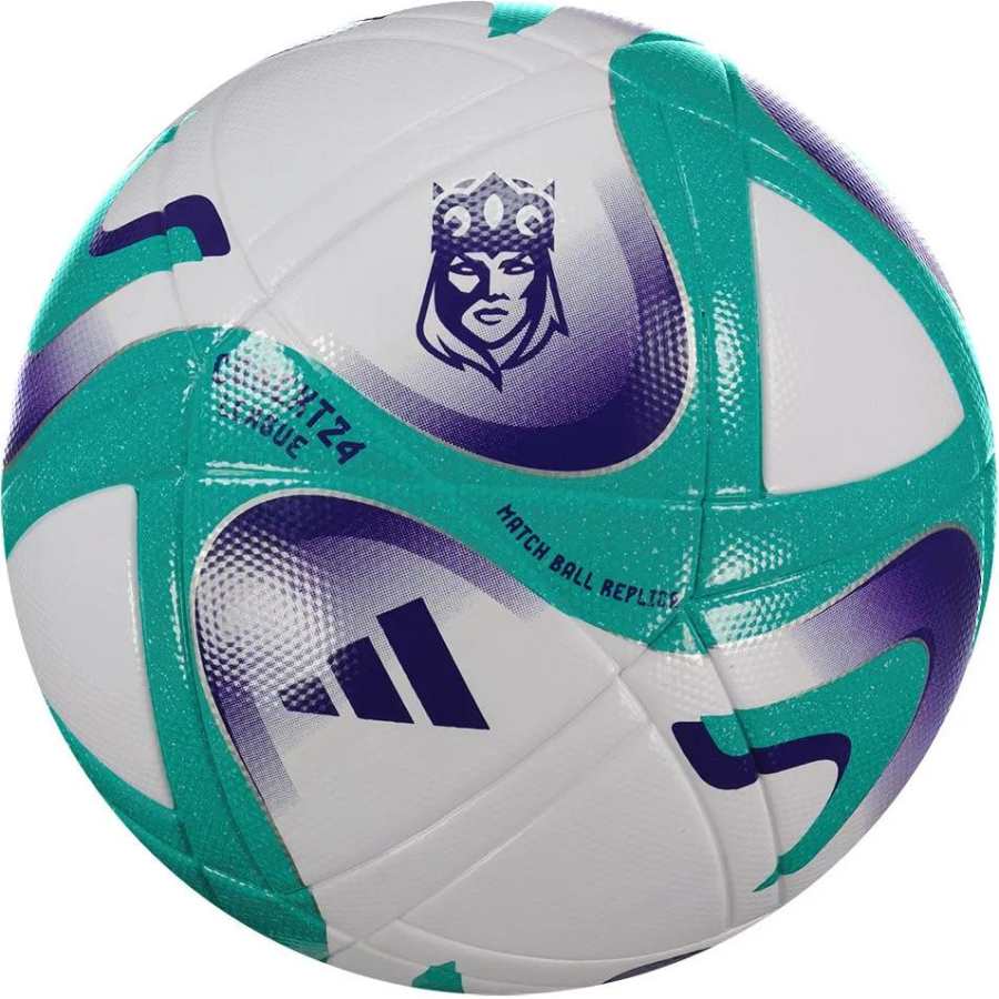 Adidas Adidas 4/Size 5 Ball Soccer Ball TPU Seamless Thermal bonding Unisex Blue/White/Cyan