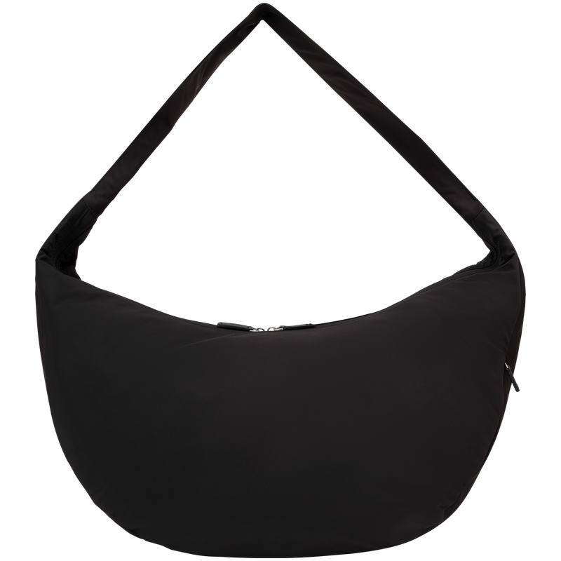 CALVIN KLEIN Fabrics Mixed With Mixed Materials Shoulder Bag Medium Men's Space Black