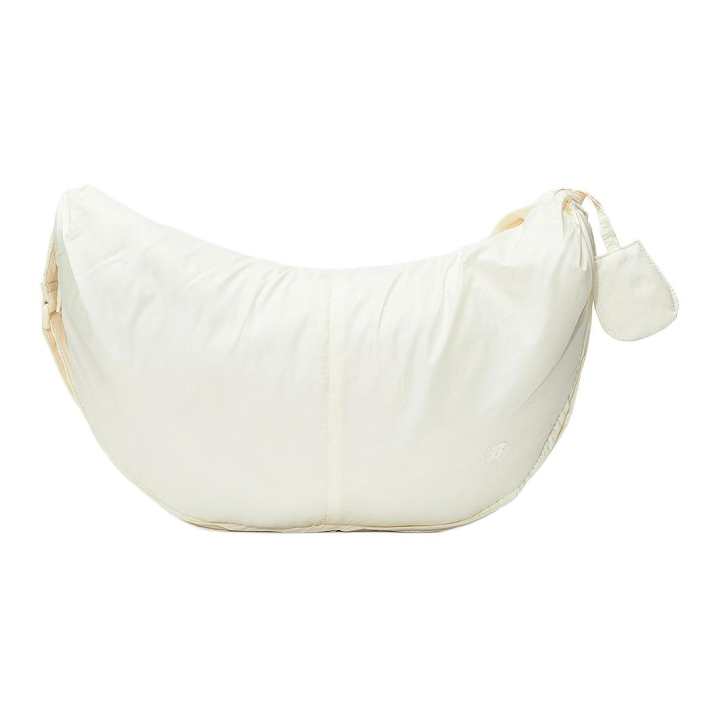 New Balance New Balance Polyester Crescent Bag, Shoulder Bag, Crossbody Bag Medium Unisex Cream