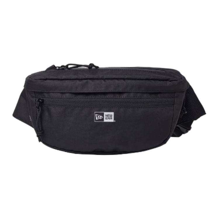 New Era Fabric One Shoulder Crossbody Fanny Pack Unisex Black