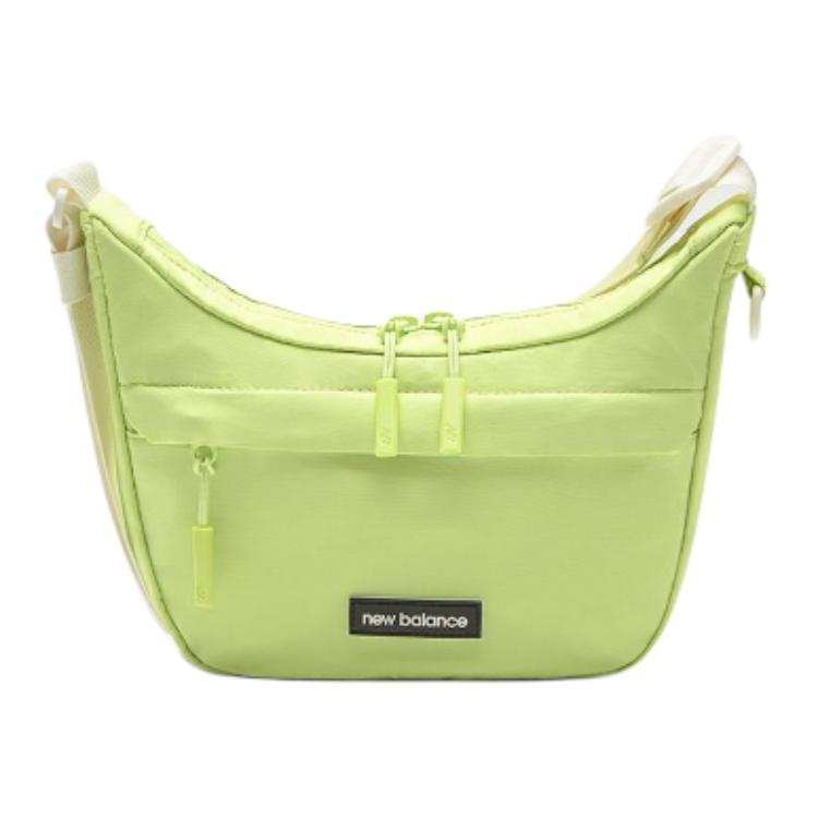 New Balance New Balance Nylon Shoulder Bag, Crossbody Bag Unisex Yellow Green