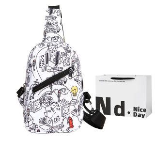 SWIMADE Nylon Sling Bag Regular Unisex