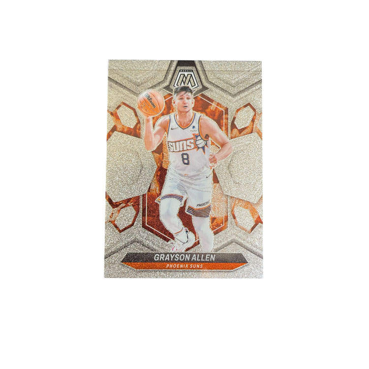 PANINI 2023 24 Mosaic, Sun, Grayson Allen, White Flash Refractor, Large Scale, Player Card, Card Product Access