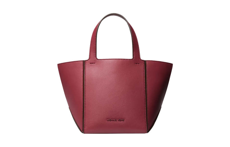 MICHAEL KORS Cow Leather Handbag Small Women's Dark Red