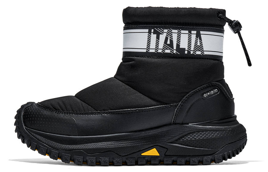 Kappa Back to Back Thermal Abrasion Resistant Coverage Short Snow Boots Women's Black