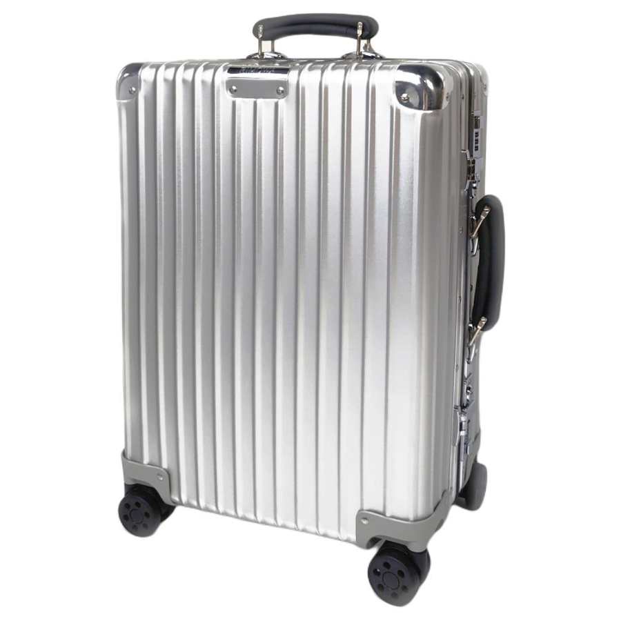 RIMOWA Classic Aluminum Magnesium Alloy Shipping Box, Luggage, Checked Baggage Unisex Silver