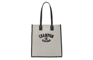 Champion Artificial Leather Fabric Shoulder Bag Large Unisex Dark Blue/Black