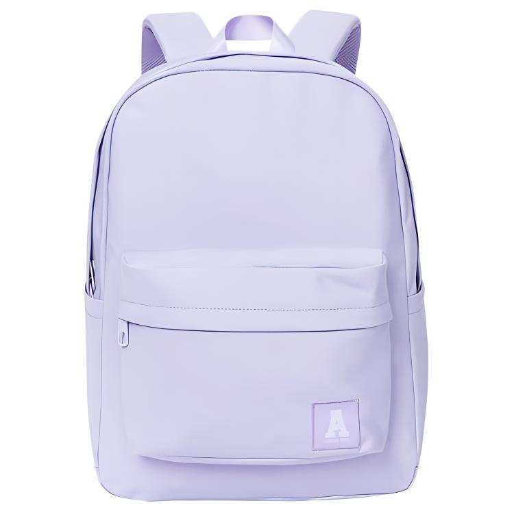 ANTA Anta Life Collection Fabric Top Student Backpack, Students Backpack Regular Unisex Light Purple