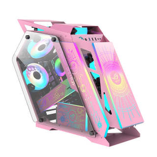 YOULIN Irregular‑Shaped Case Core I5 13490F 5060Ti/5060 Gaming With Dedicated Graphics
