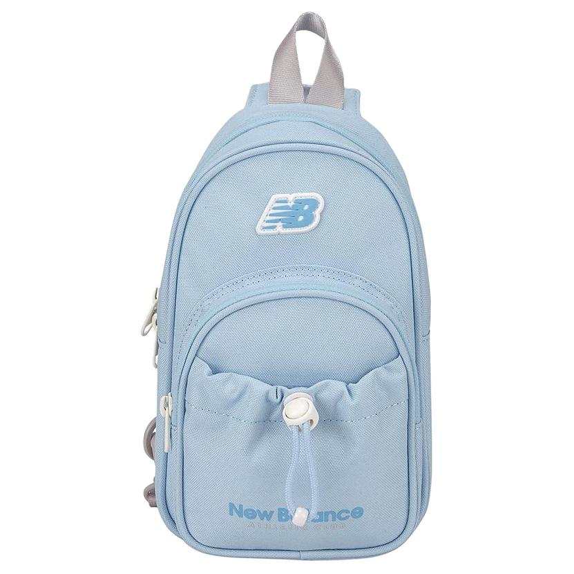New Balance New Balance Polyester Backpack, Crossbody Bag, Shoulder Bag Medium Unisex Light Blue