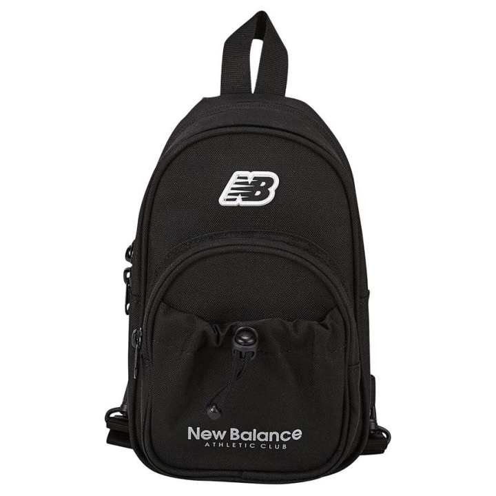 New Balance New Balance Polyester Backpack, Crossbody Bag, Shoulder Bag Regular Men's Black