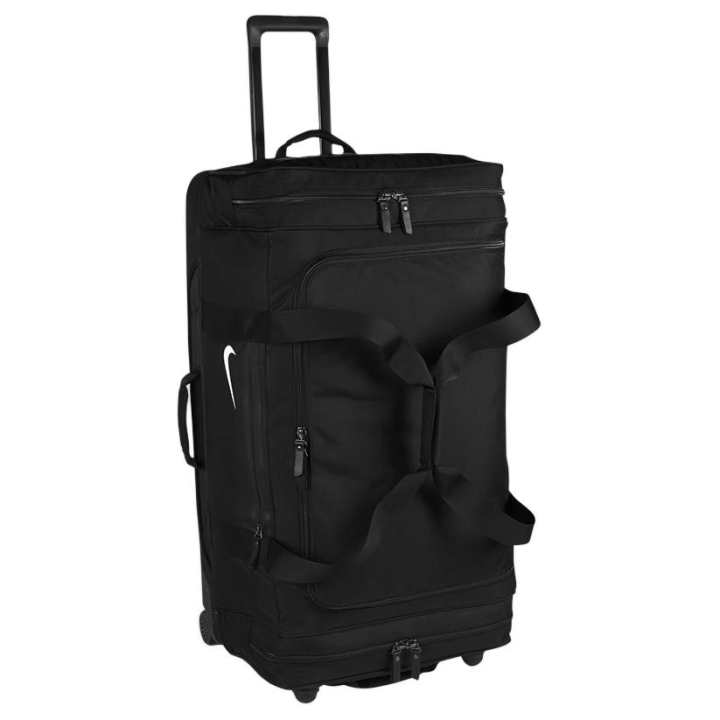 Nike Nike Durable Abrasion Resistant Waterproof Material Suitcase Luggage Unisex Black