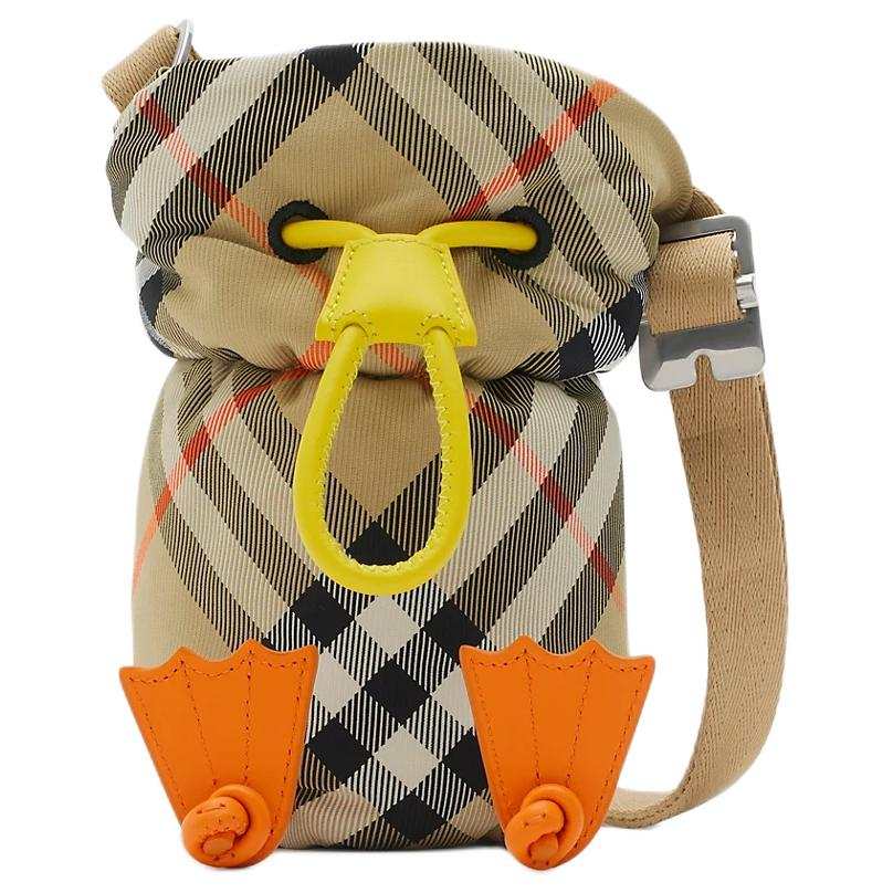 Burberry Nylon Shoulder Bag, Crossbody Bag Kids' Sand