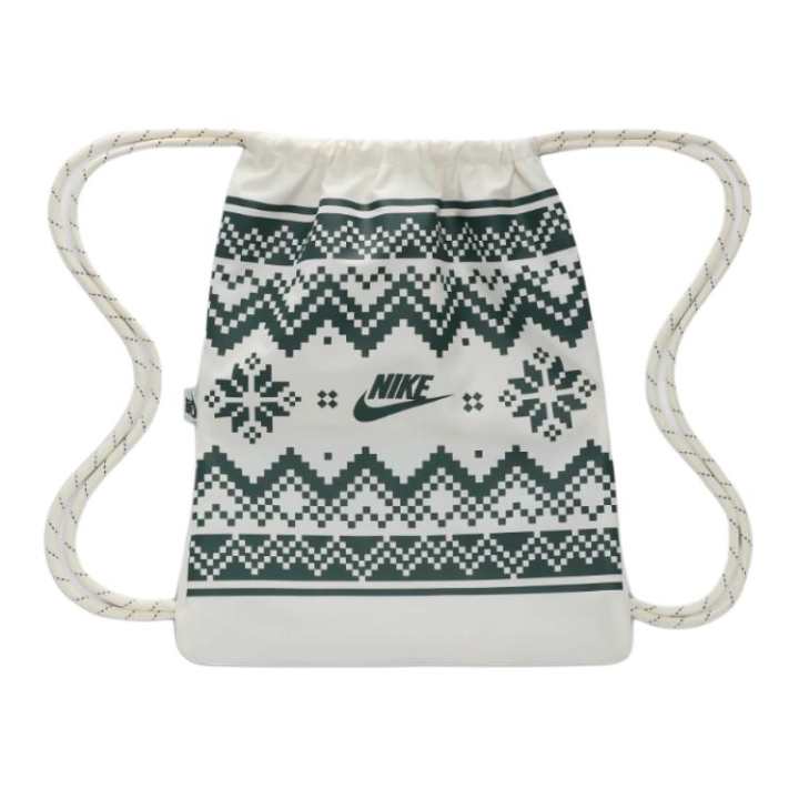 Nike Nike Polyester Backpack Regular Unisex Canvas & Vintage Green