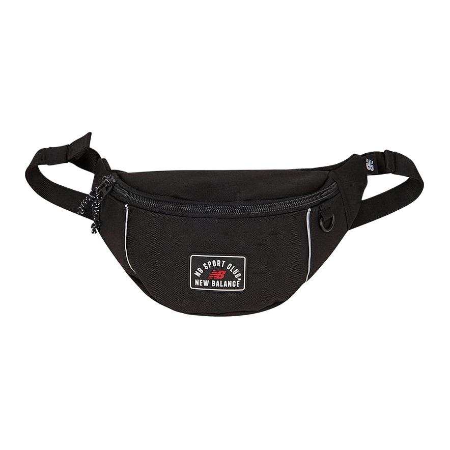 New Balance New Balance Polyester One Shoulder Crossbody Fanny Pack Medium Unisex Black