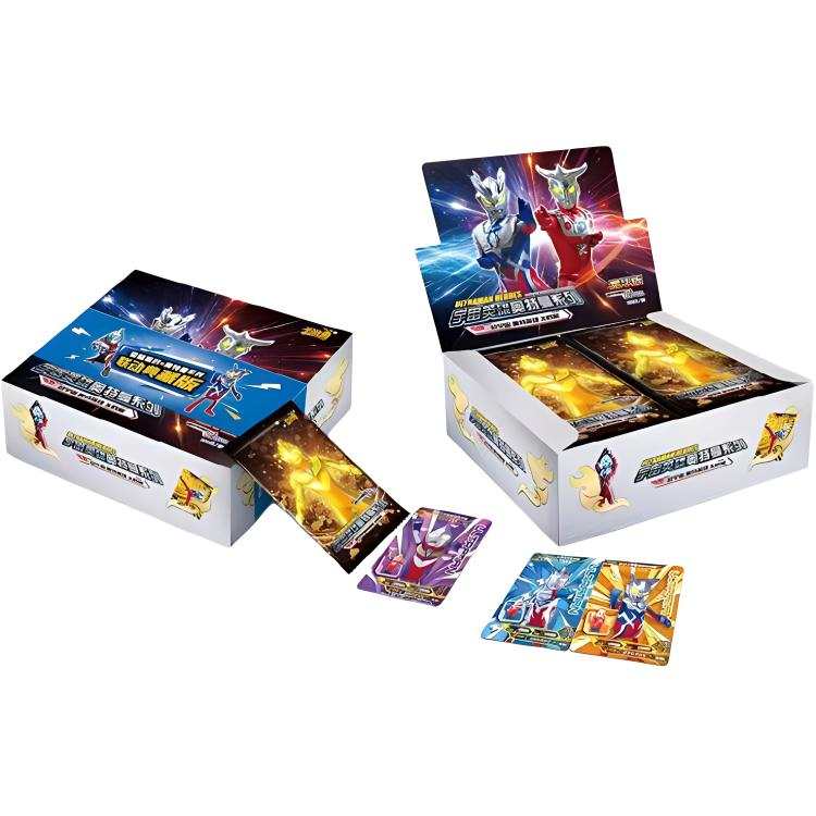 KAYOU Ultraman Characters Sausage Party, Collaboration Collectible, Deluxe Version, 24th Edition IP / Anime Cards