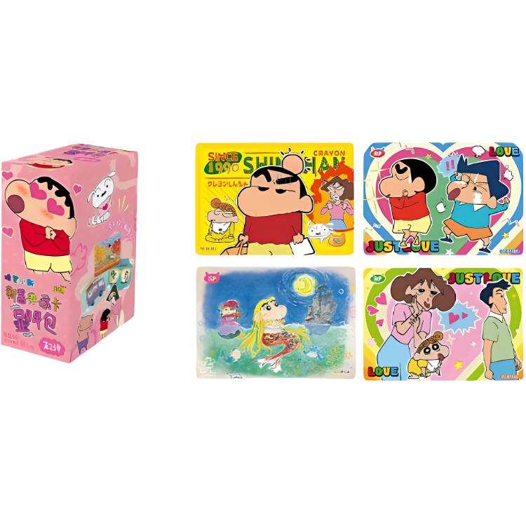 KAYOU Crayon Shin Chan Card Full Box Eye Catching Bag Vol. 2, Merch Collection Card IP / Anime Cards