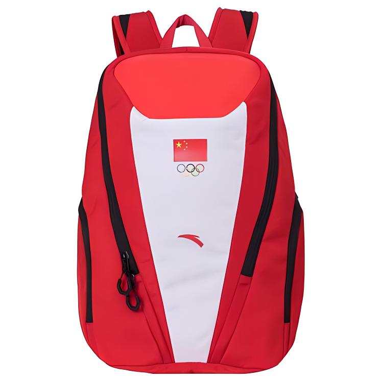 ANTA Anta Polyester Backpack Regular Unisex Classic Red