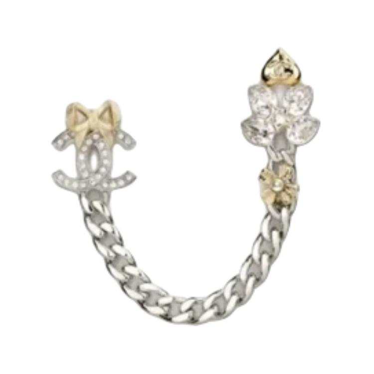 CHANEL CHANEL Brooches Women's Silver