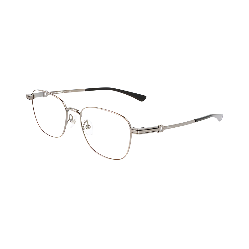 Ferragamo FERRAGAMO Titanium Alloy Square Eyeglass Frames Unisex
