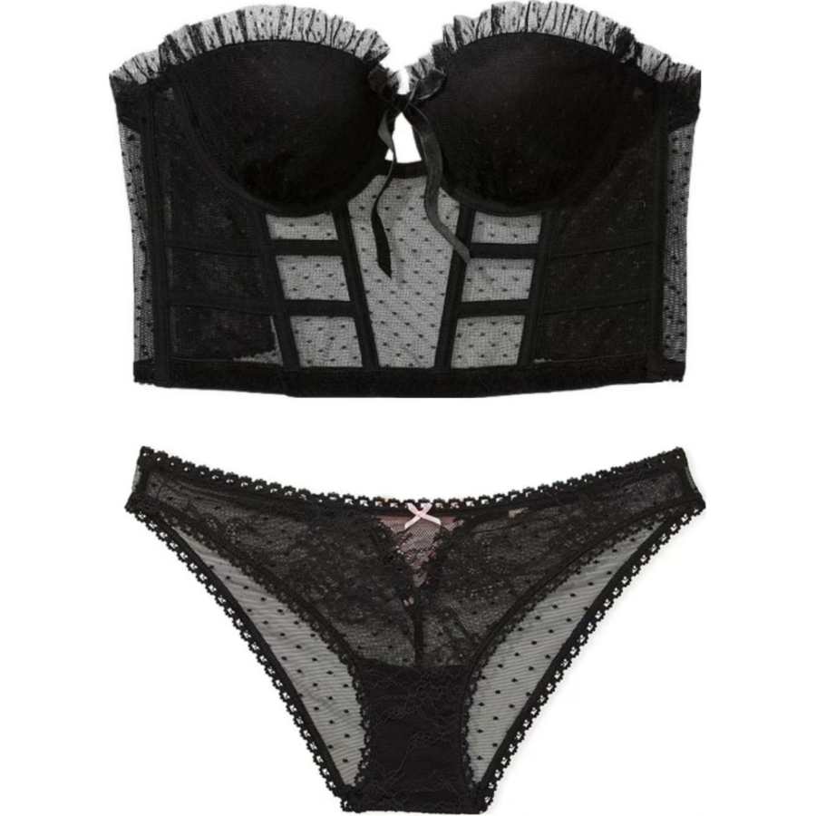 Victoria's Secret Underwear Set Women's Black