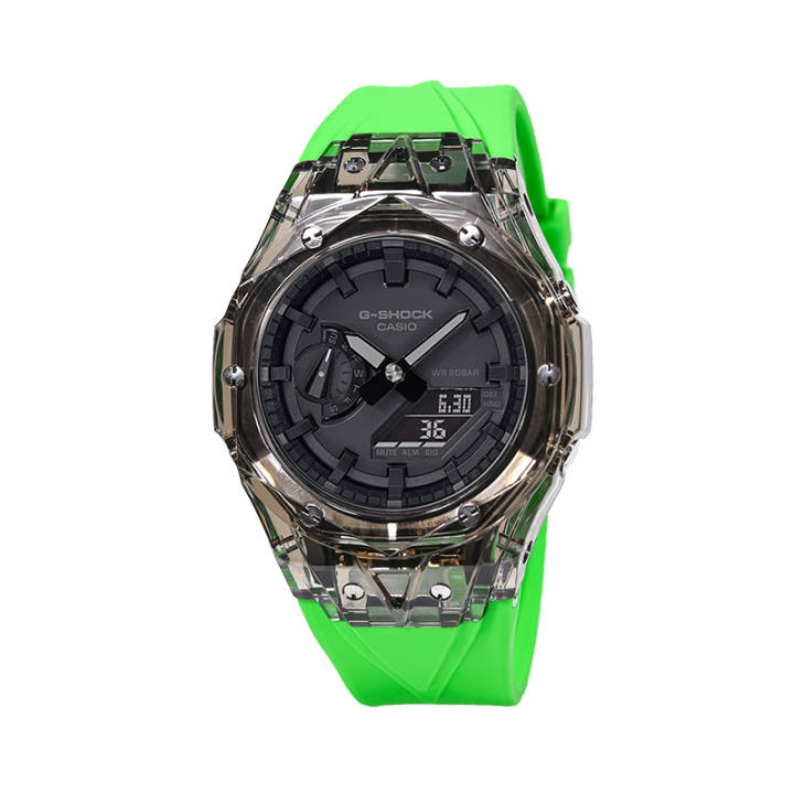 CASIO CASIO Unisex Liquid Crystal/Analog Dual Display Series Black Watch