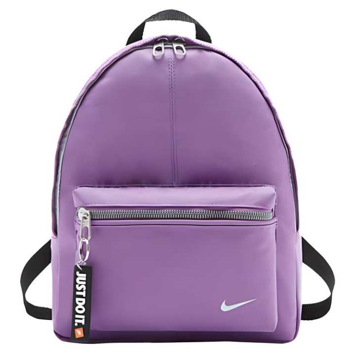 Nike Nike Solid Color Polyester Backpack Small Women's Purple