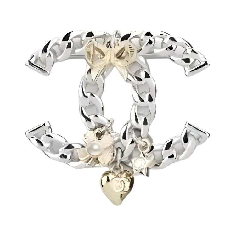 CHANEL CHANEL - Brooches Women's Silver