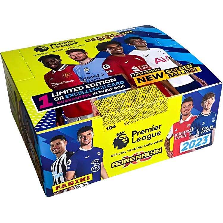 PANINI 2022 2023 Soccer Ball Premier League Official, Star Cards, Classic Card Pack End Box Sports Cards 1 Box