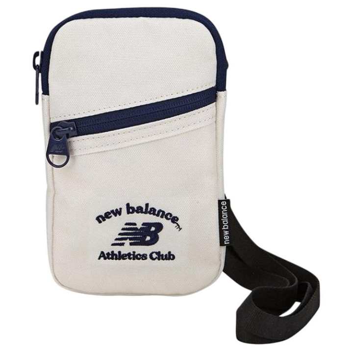 New Balance New Balance Polyester Shoulder Bag, Crossbody Bag Cell Phone Pouch Kids' Ivory