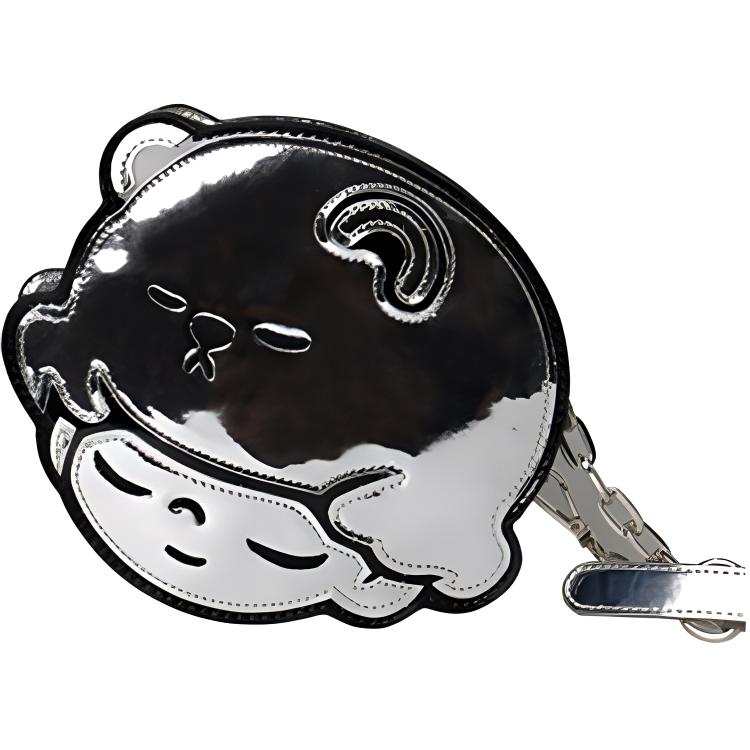 POP MART Dimoo Aquarium Collection, Polar Bear, Crossbody Bag 16.7cm Cute IP Merch