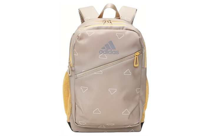Adidas Adidas Fabric Backpack Medium Men's Brown & Yellow