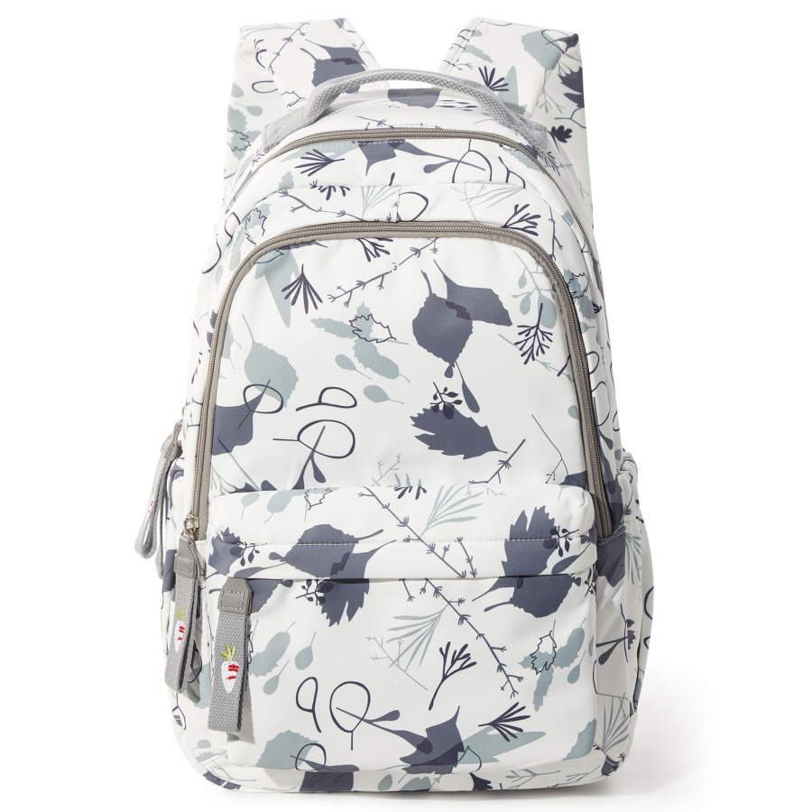 RIOREX RIOREX Polyamide Travel Notebook Backpack Unisex Light Gray