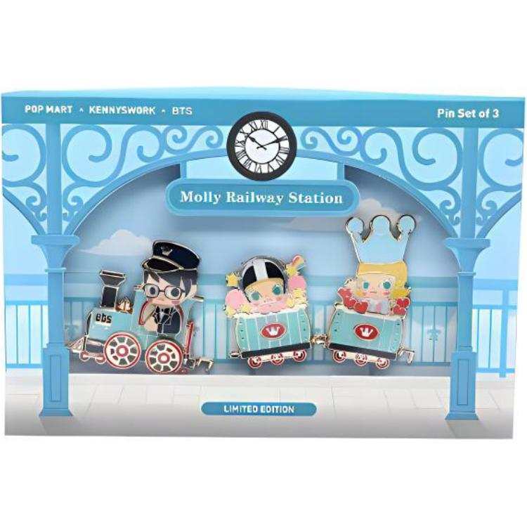 POP MART POP MART Molly BTS Train Accompaniment Badges