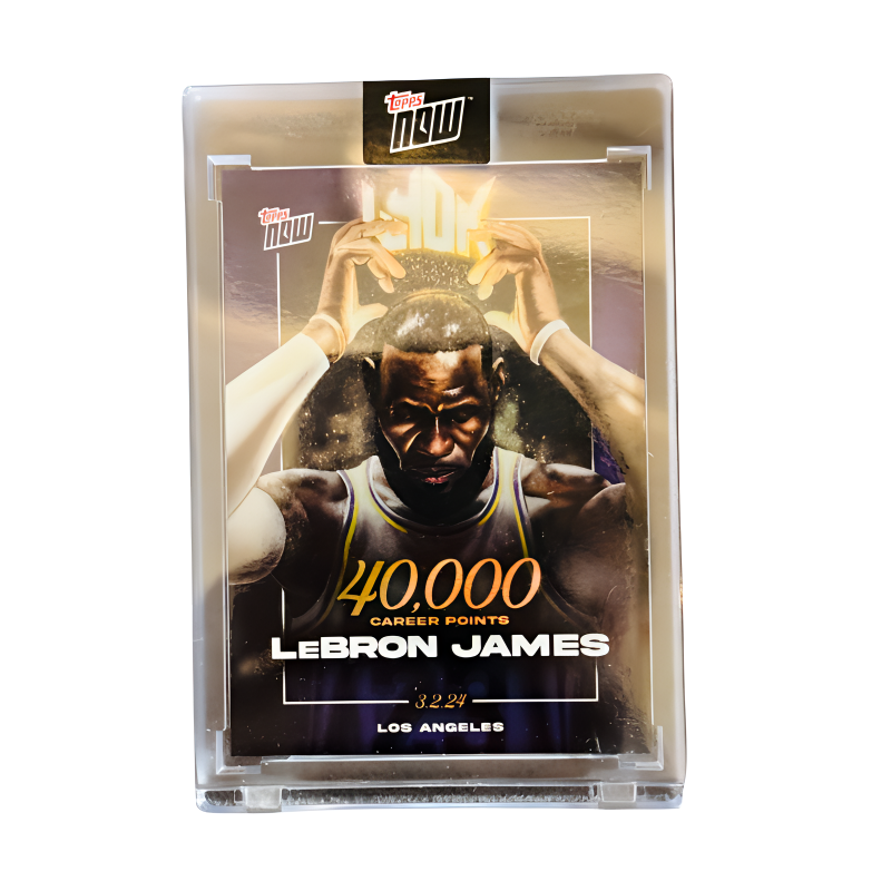Topps Topps LeBron James 2023 24 Basketball 40,000 Points