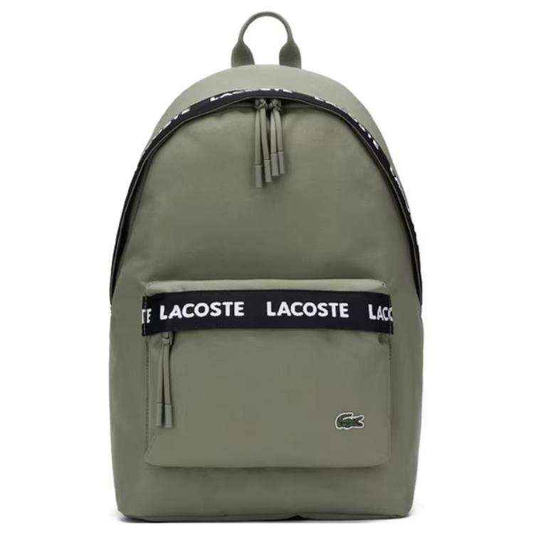 LACOSTE LACOSTE Fabric Backpack Large Unisex Fennel Green