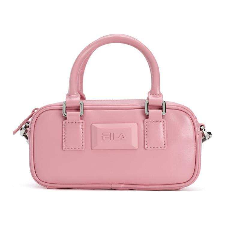 FILA Artificial Leather Shoulder Bag, Crossbody Bag, Handbag Extra Small Women's Pink