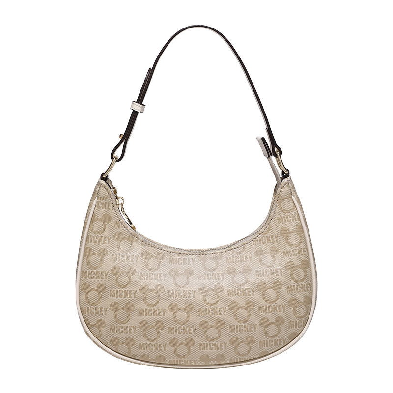 Disney Mickey Series PVC Crossbody Bag Regular Women's Coffee/Apricot