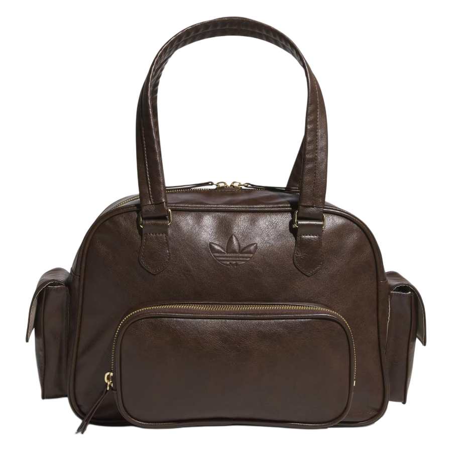 Adidas Originals Trefoil Pu Shoulder Bag Regular Unisex Brown