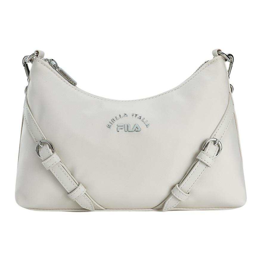 FILA Fabric Crossbody Bag, Shoulder Bag Mini Women's Moonlight Gray
