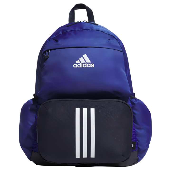 Adidas Adidas Recycled Polyester Backpack Regular Men's Half Fluorescent Blue & Legend Ink
