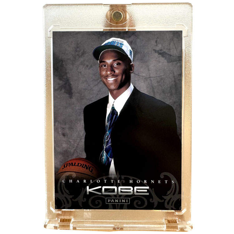 PANINI Kobe Bryant, Lakers, Draft Night, Rising Stars Setting Photo, Star Card, Premium Condition Sports Cards 1 Pc