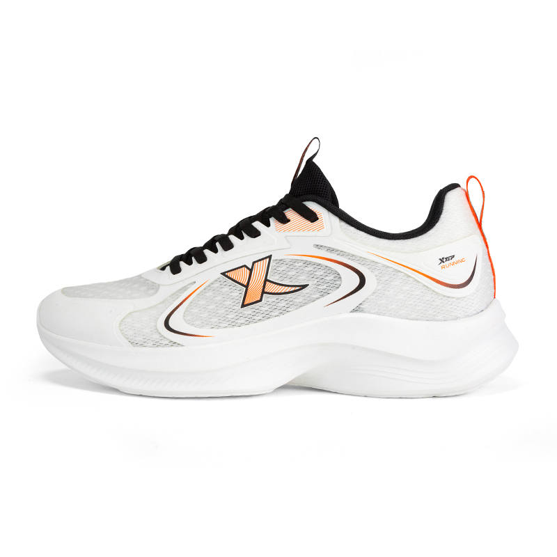 XTEP Cushioning Rebound Cushioning Rebound Low top Casual Running Shoes Men's Sail White