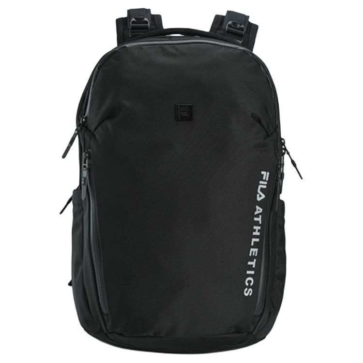 FILA Fitness Fabric Backpack Extra Small Men's Jet Black/Tin Gray
