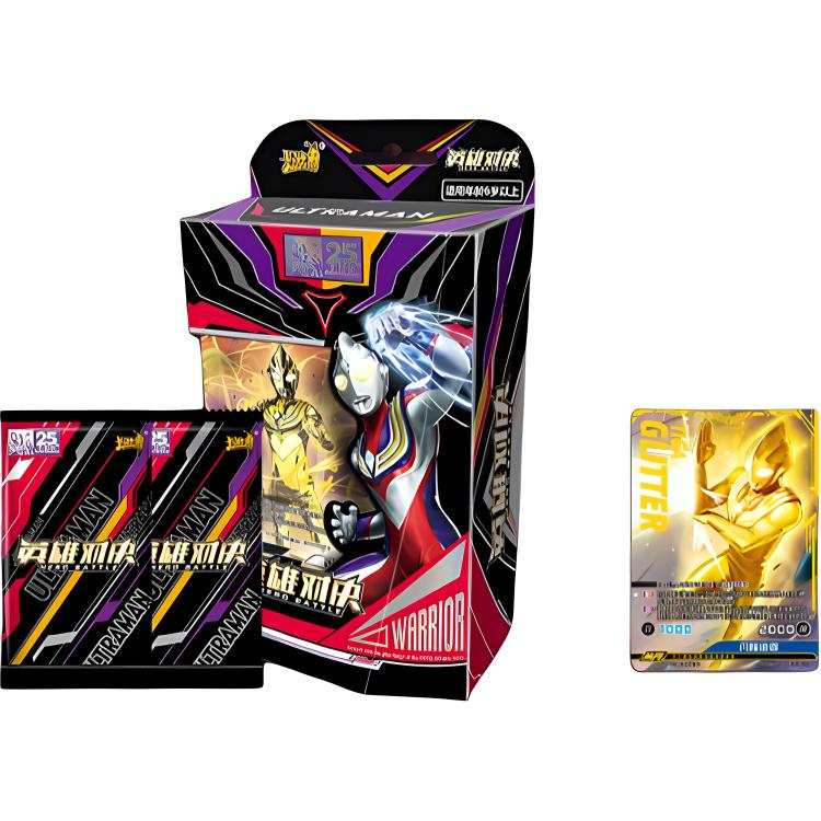 KAYOU Ultraman Characters Ultraman, Hero Clash, Tiga 25th Anniversary Cards Commemorative Edition