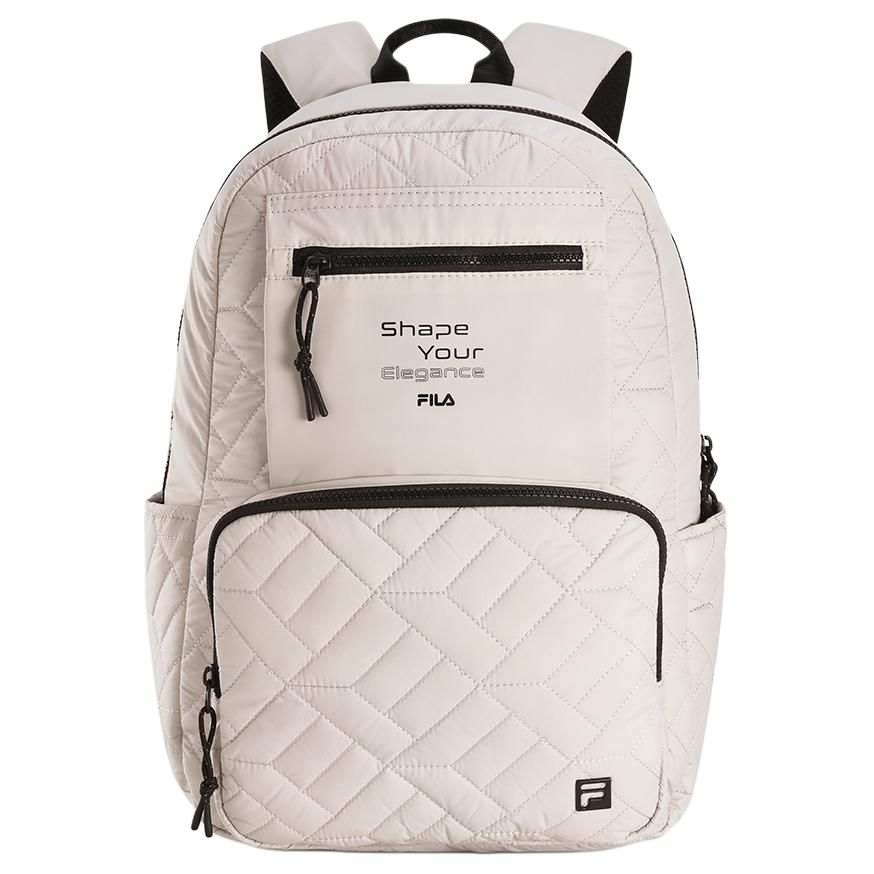 FILA Fitness Fabric Backpack Regular Women's Mist Gray