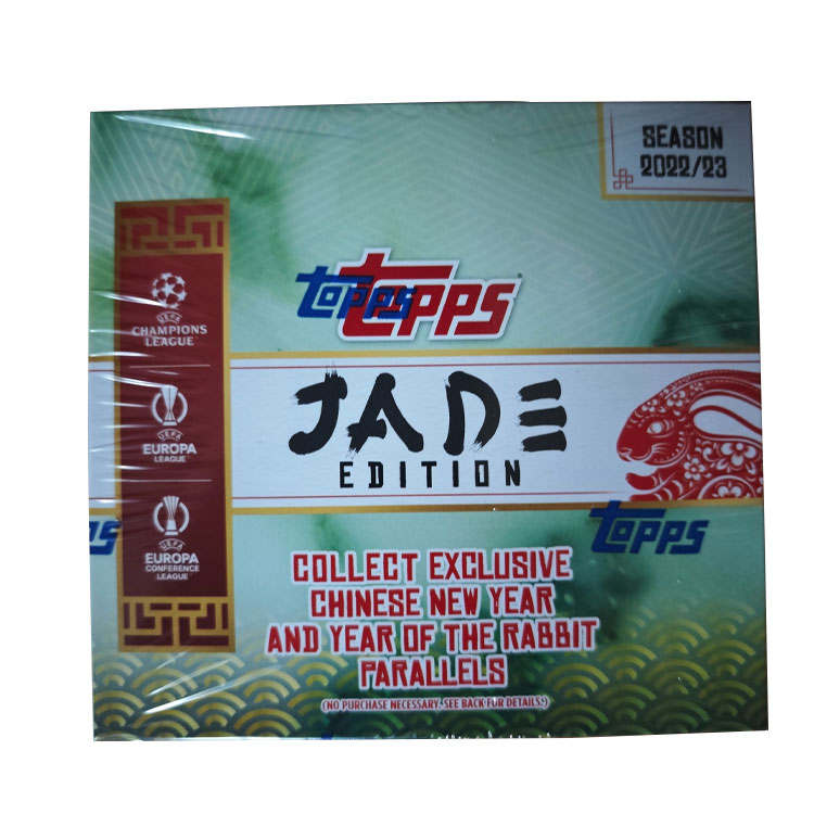 Topps 2022 23 Jade Edition Box Year Of The Rabbit Jasper, European War, Box Sports Cards Full Box
